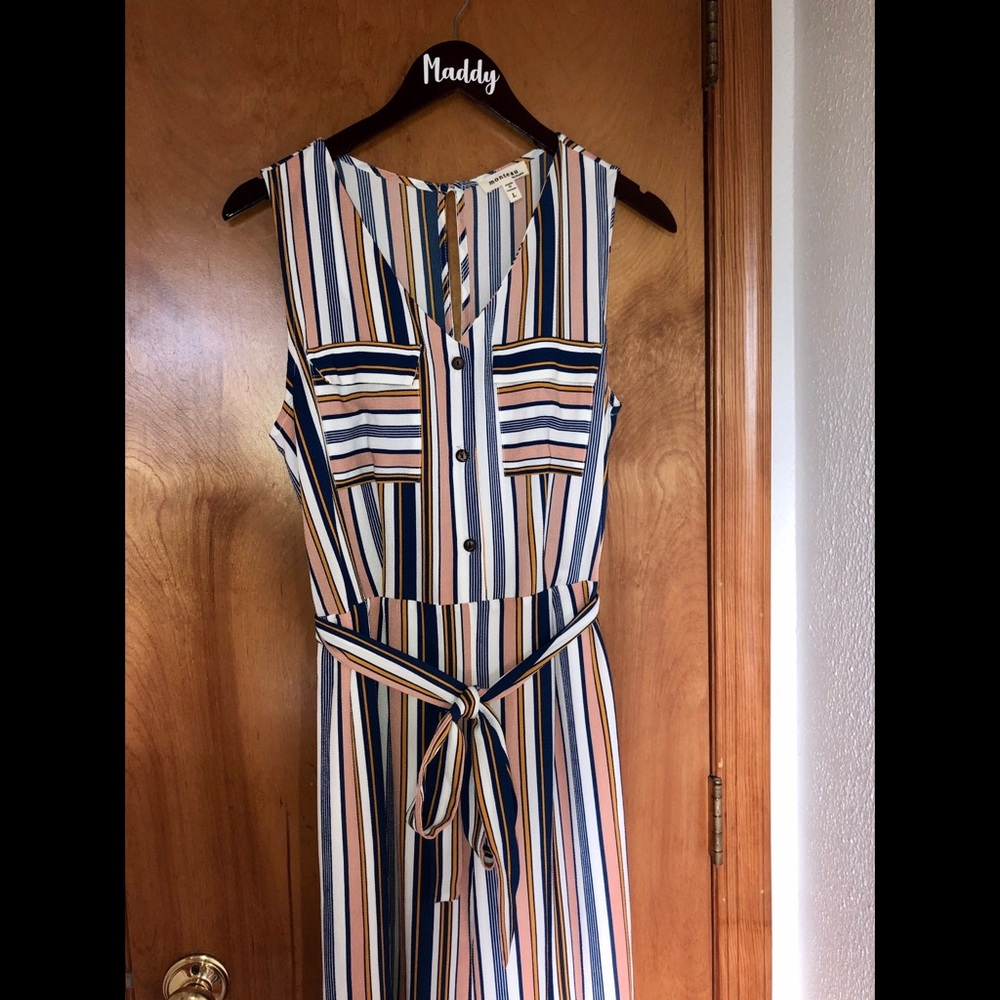 Monteau Striped romper